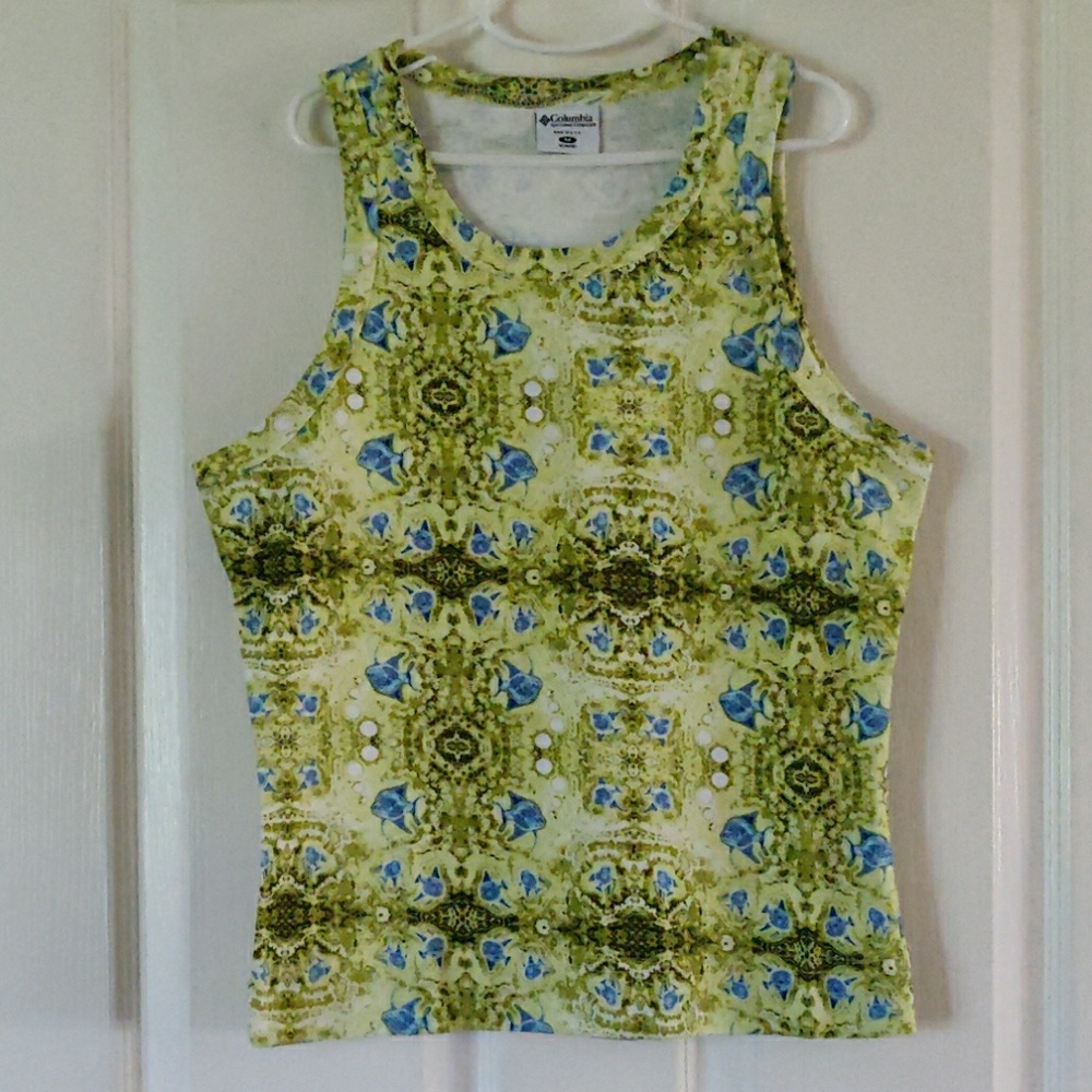 Columbia Sportswear Women's Fish Batik Tank M